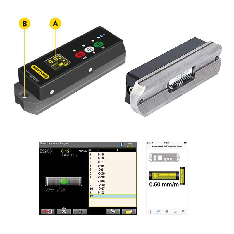 多個(gè)滾筒平行度測(cè)量